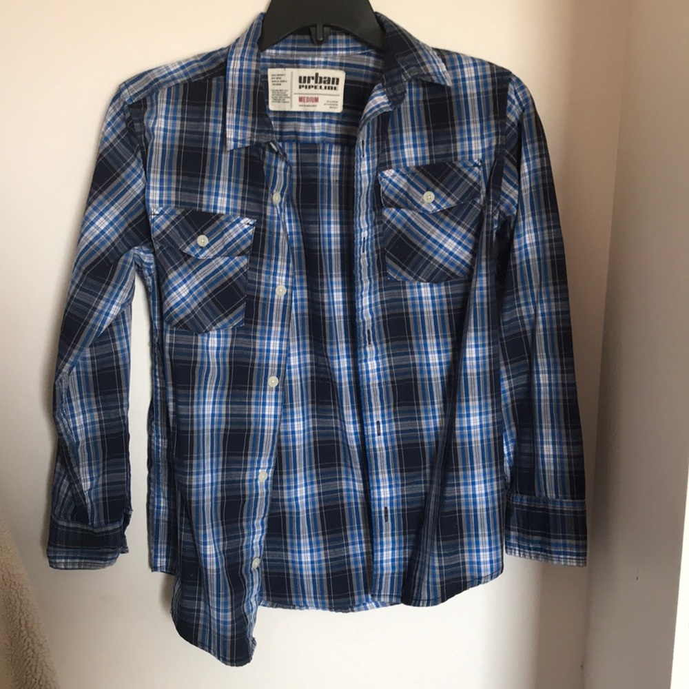 Boys Plaid Shirt
